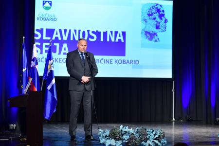 Župan Marko Matajurc.